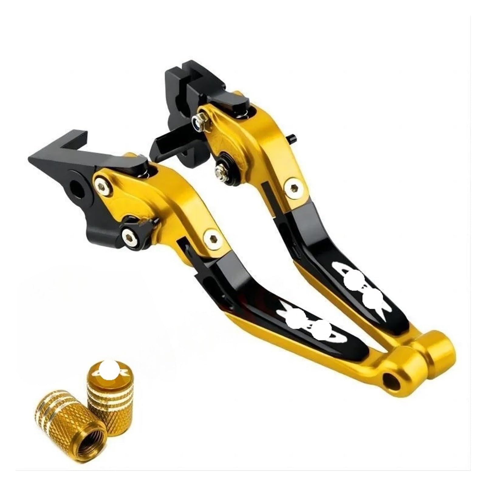 Ywqjiopm Ac Motorcycle Brake Clutch Lever For Hornet Cbr 600 Rr 600Rr Cbr600rr 2003-2006 Motorcycle Adjustable Folding Extendable Brake Clutch Levers Handle