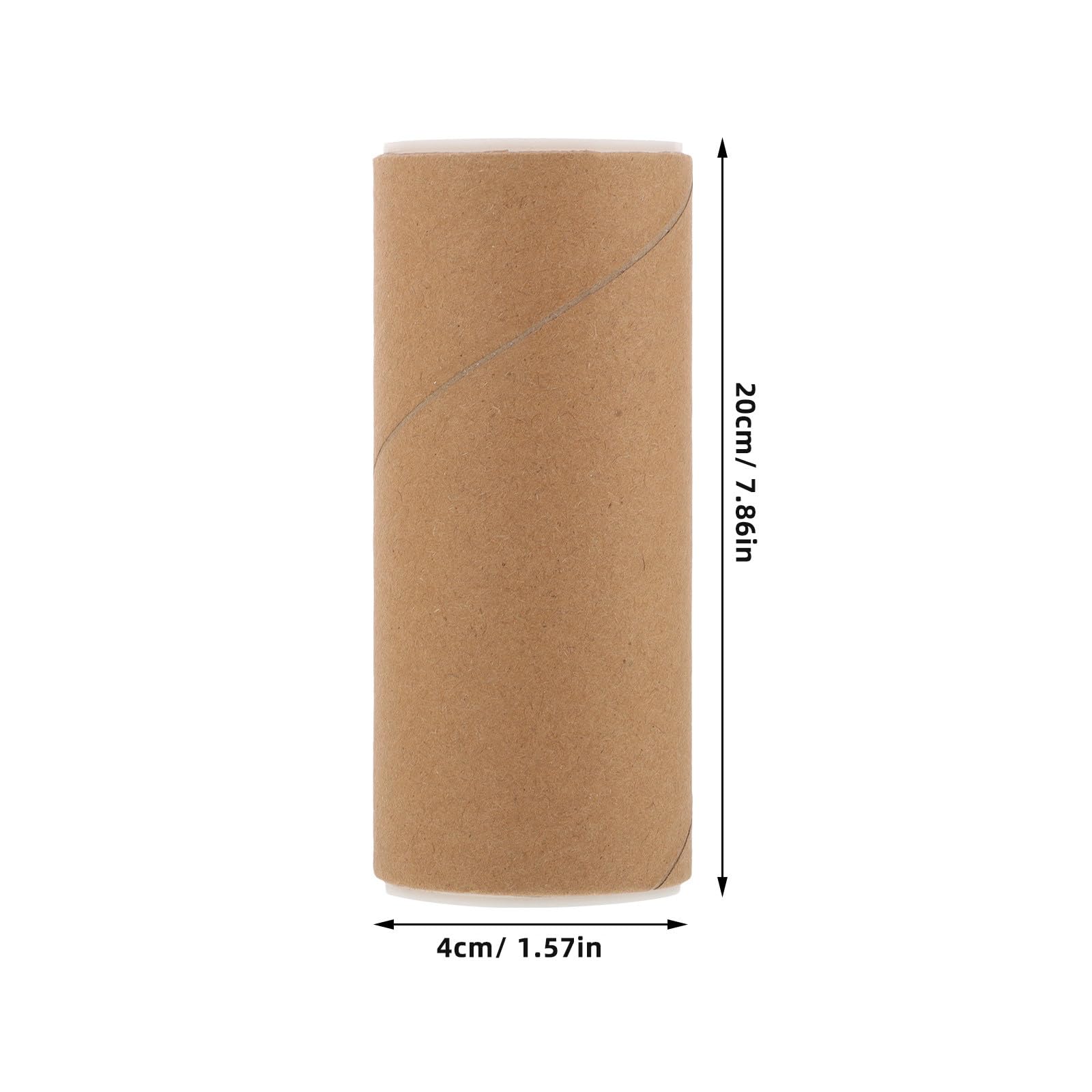 NUOBESTY Lot de 10 Tubes à Pièces en Papier Diamètre Intérieur 40 MM Épaisseur 3 MM Longueur 20 CM Tubes de Rangement Réutilisables pour Pièces de Monnaie et Dessins et Protéger Papiers et
