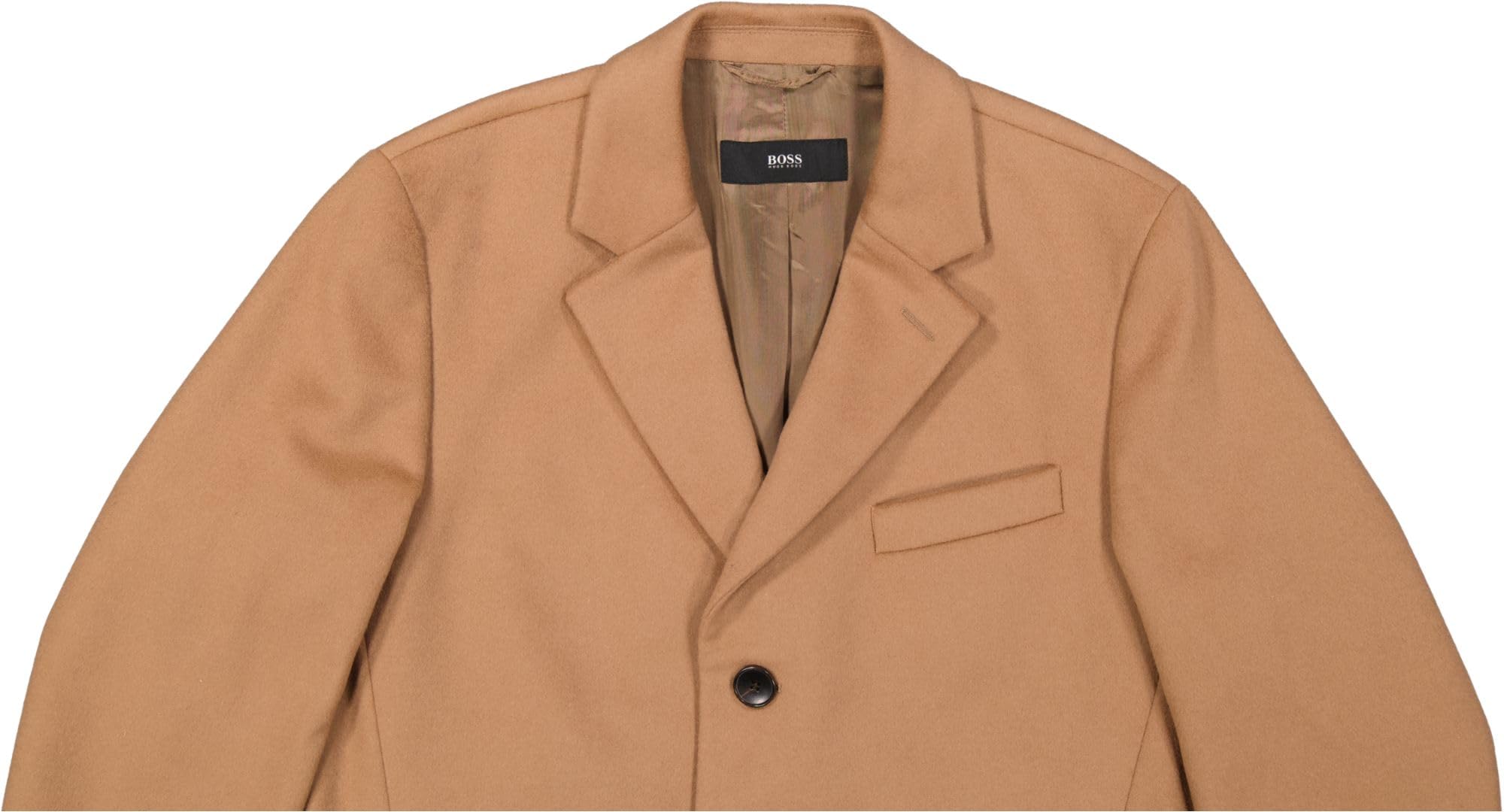 BOSS Herren Mantel 'Nye2' Hellbraun (DE/NL/SE/PL, Numerisch, 102, Regular, Regular, Hellbraun)