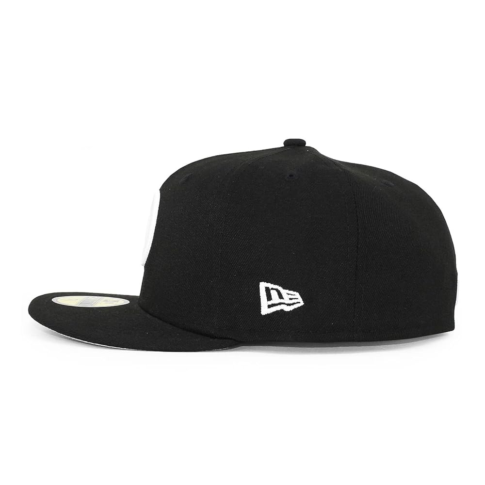 LA ドジャース　Dロゴ　59Fifty ブラック 59FIFTY ロサンゼルス・ドジャース ブラック × ホワイト
