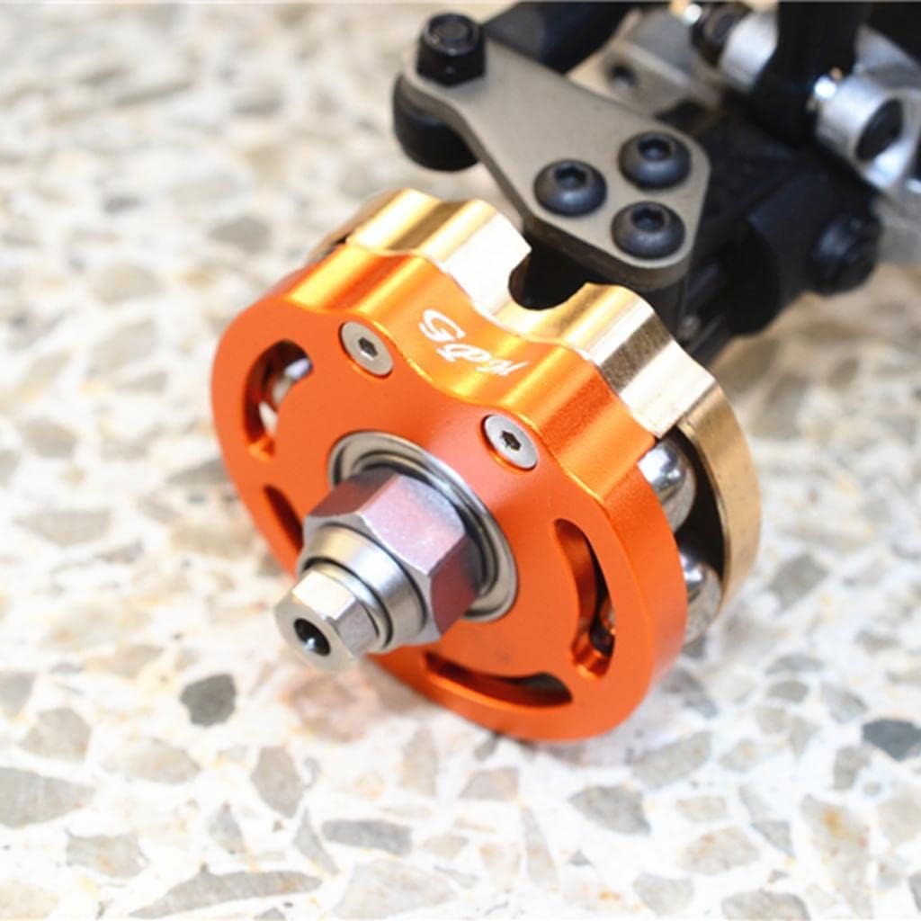 Pendulum Wheel Knuckle Weight with Alloy Lid + 21mm Hex Adapter, Blue