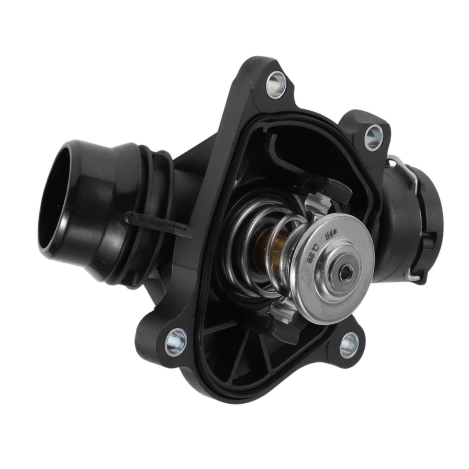 Auto Engine Thermostat Compatible With BMW For 528i 535i For XDrive 2009 For 323ti 328i 1999-2000 For 335is 2011 11517805811 Engine Coolant Flow Thermostat Housing