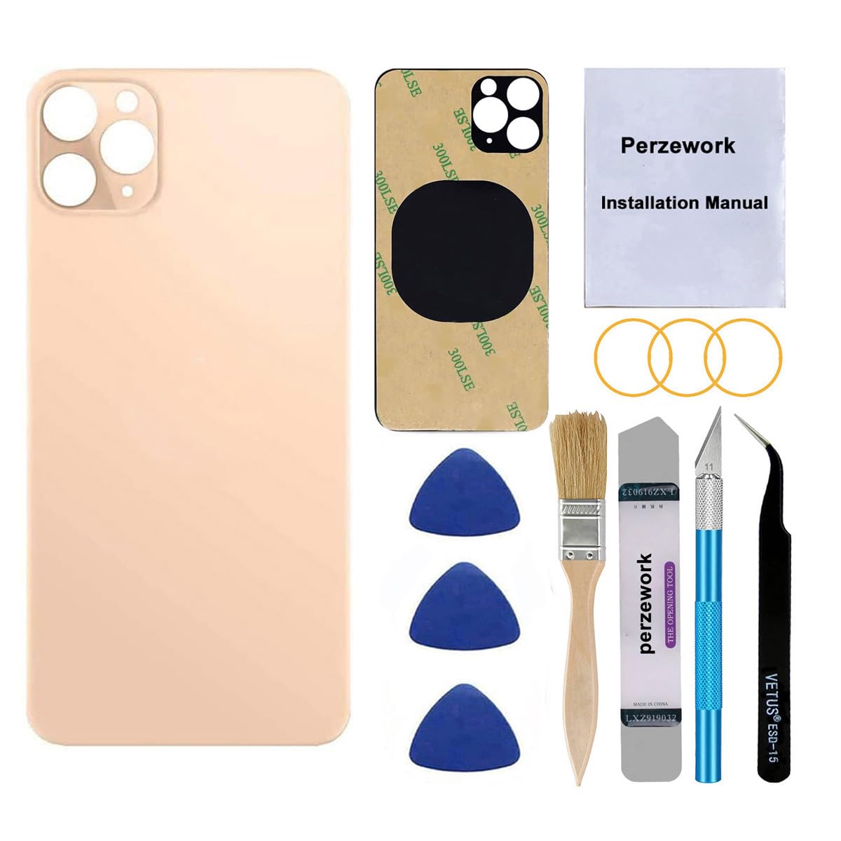 Amazon.com: Perzework OEM Rear Back Glass Replacement for iPhone