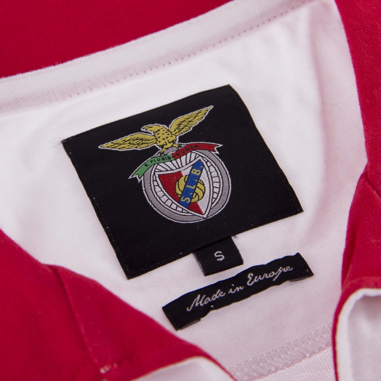 COPA - Retro Auswärtstrikot Herren - SL Benfica 1968 - Weiß - 100% Baumwolle
