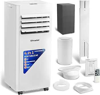 Amazon | Lovewind 2.6kWポータブルエアコン、スポットクーラー