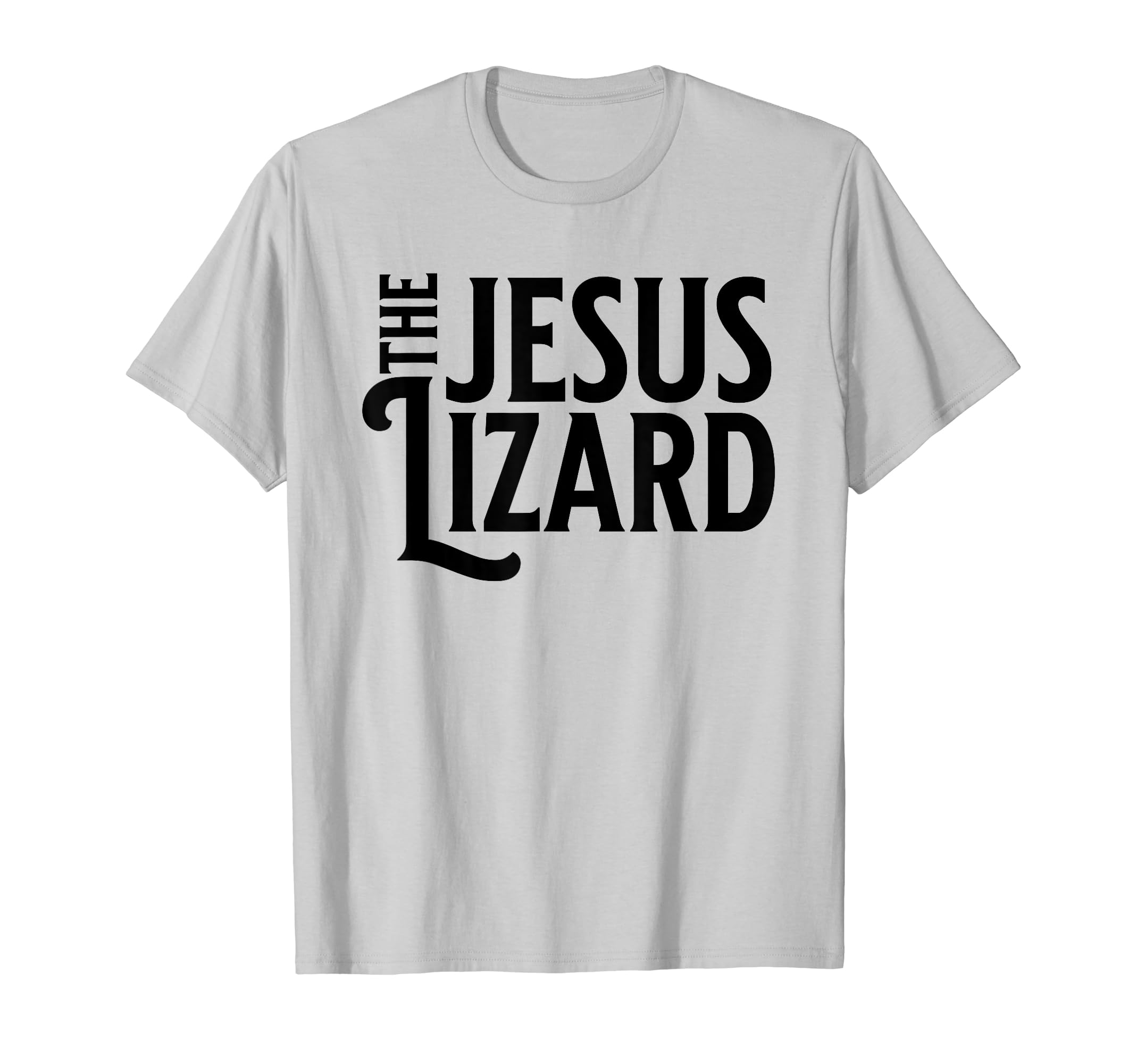Noped Out ApparelThe Jesus Lizard Black Retro Vintage Text On T-Shirt