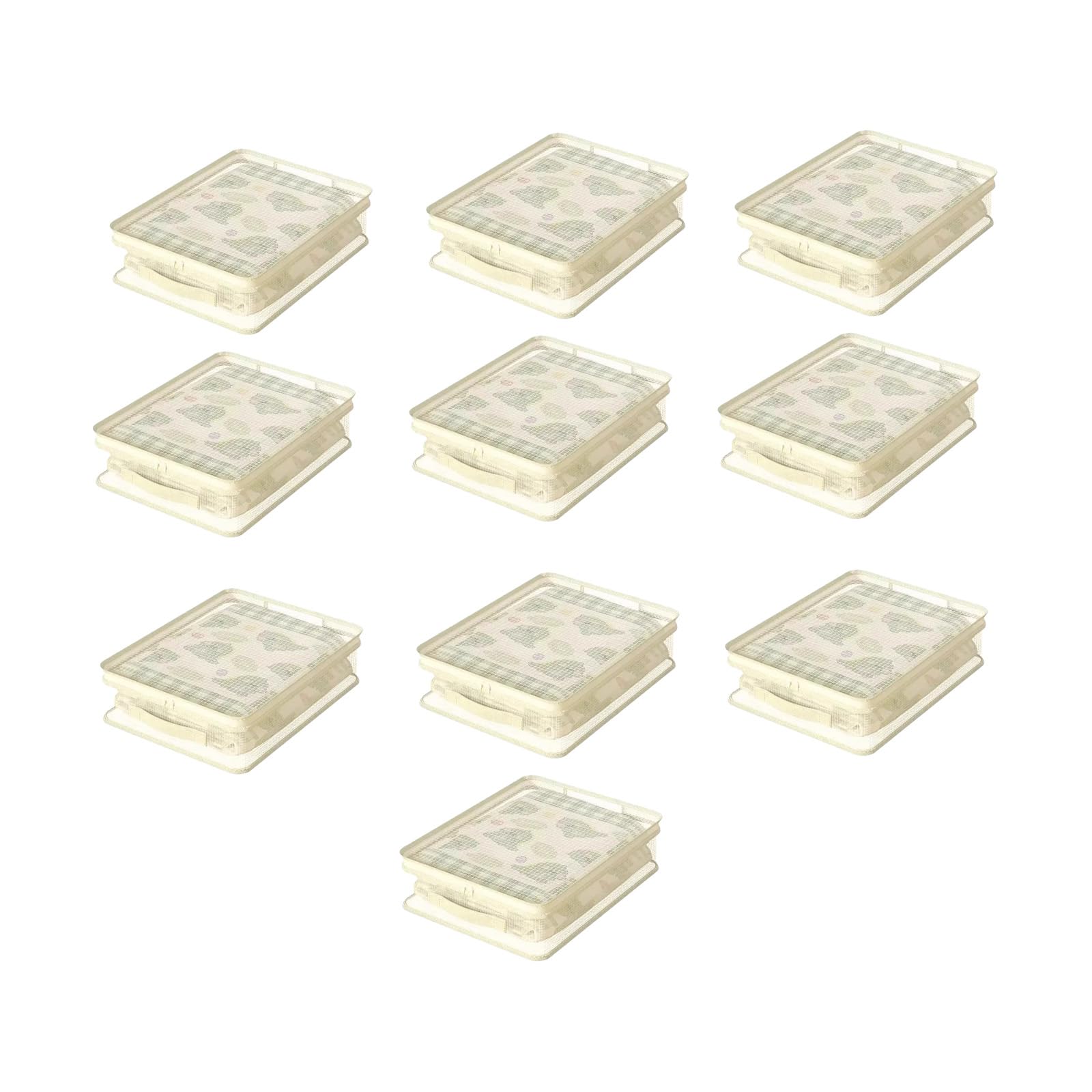 Modular Foldable Fabric Drawer Organizers for Home Closet Storage Breathable Container Bedding Storage