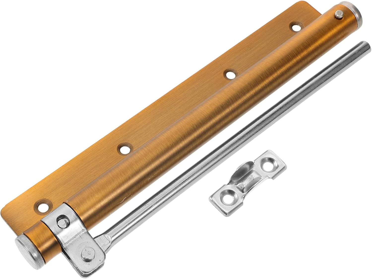 Gadpiparty 5pcs Automatic Door Closer Home Double Spring Door Closers Stainless Steel for Easy Installation