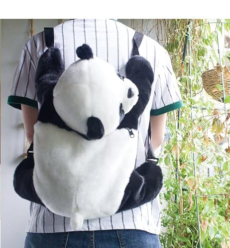 Kawaii Panda Plush Toy Stuffed Animal Doll Kids Plush Backpacks Cute Panda Schoolbags Toys for Kids Birthday Gift 45cm（Adult） Type-B