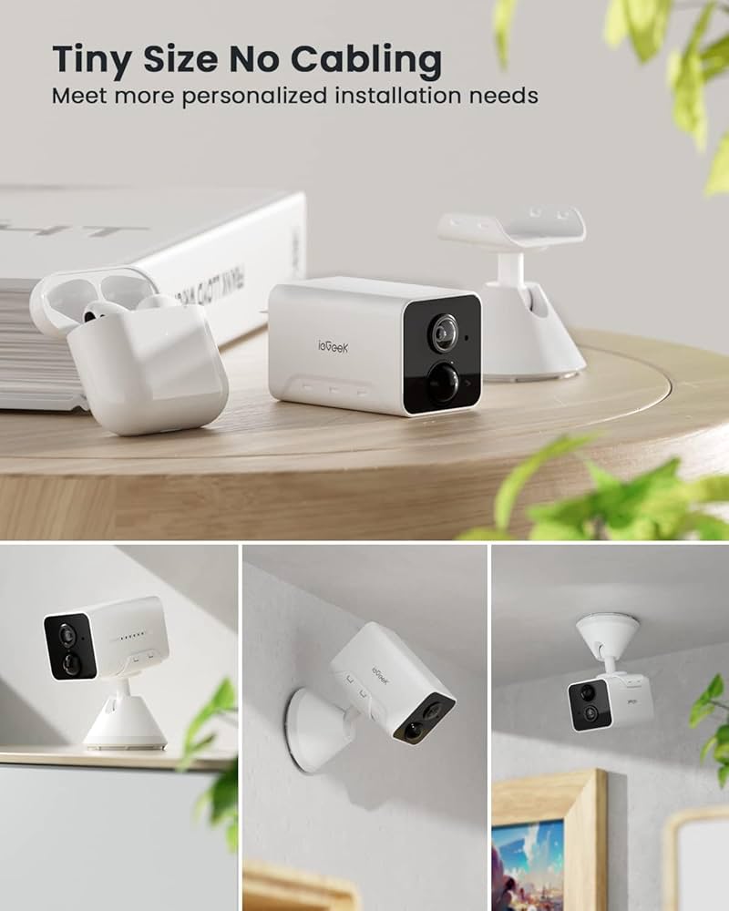 防犯カメラ iQGeek SMP Battery Security Camera Amazon.co.jp: ieGeek 防犯カメラ 屋外 無線 300万画素 夜間