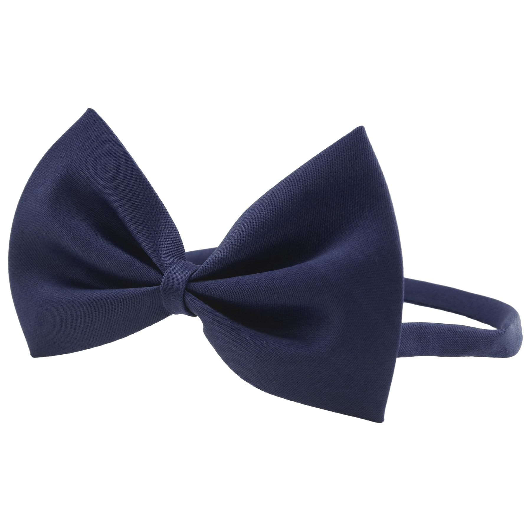 TORMEN Adjustable Pet Bow Tie Collar, Stylish Formal Neck Tie for Dogs and Cats - Enhance Your Pet's Look (Dark Blue)