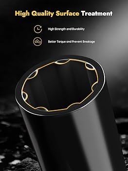 miki1255257です Amazon.com: MIKKUPPA 7 Spline Lug Nuts Socket Key - for 20mm