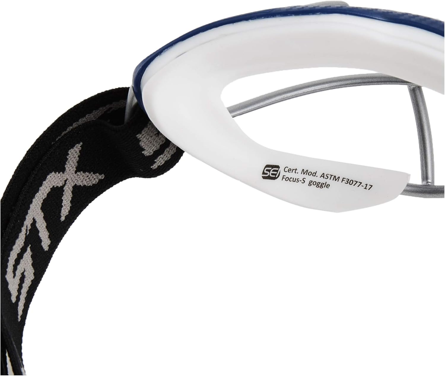 STX Lacrosse Focus-S Goggle, Black/Black : Everything Else