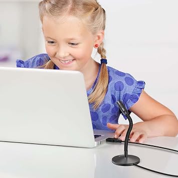 ميكروفون USB للكمبيوتر الشخصي ميكروفون لأجهزة Mac وWindows Professional Studio ميكروفون سطح المكتب للألعاب البودكاست الدردشة مقاطع فيديو YouTube 08