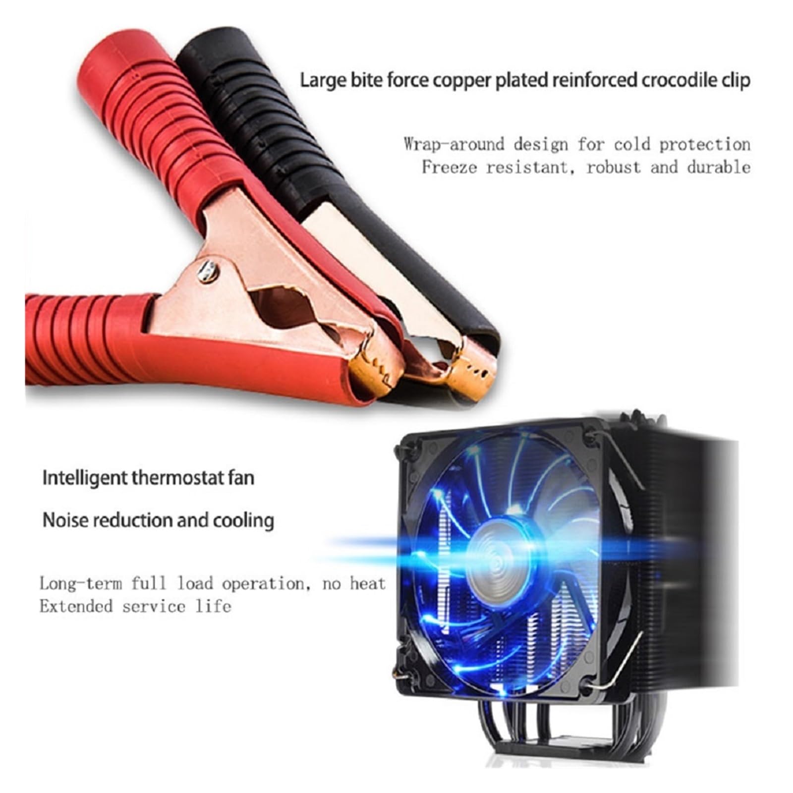 Chargeur De Batterie Haute Puissance 400W 12V-24V 30A Charge Réparation Démarrage-arrêt Intelligente Automatique for Voiture Gel Au Plomb Sec Charge De PréCision