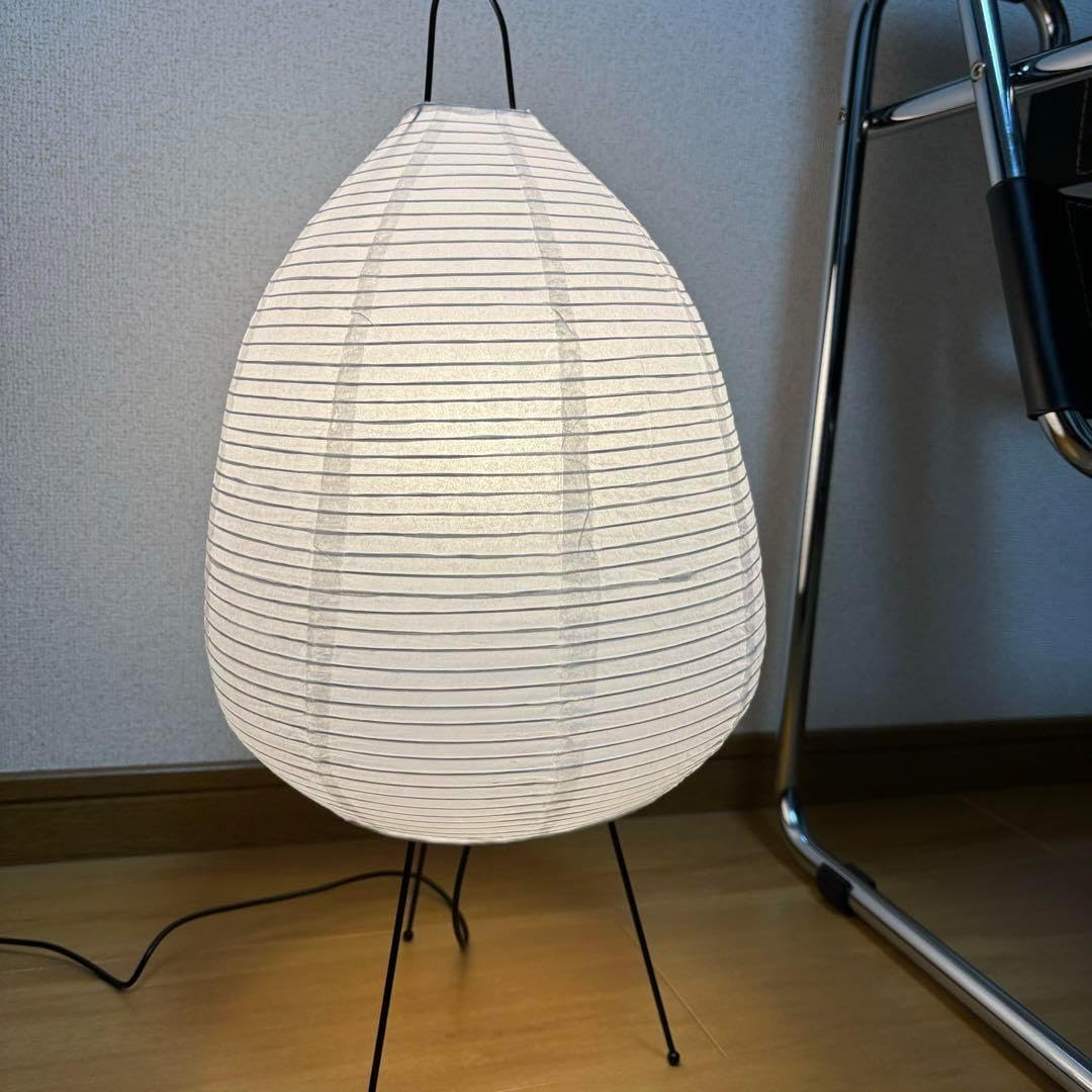 美濃和紙製 スタンド型フロアライト kuku クク バナナ紙×揉み紙 手作り