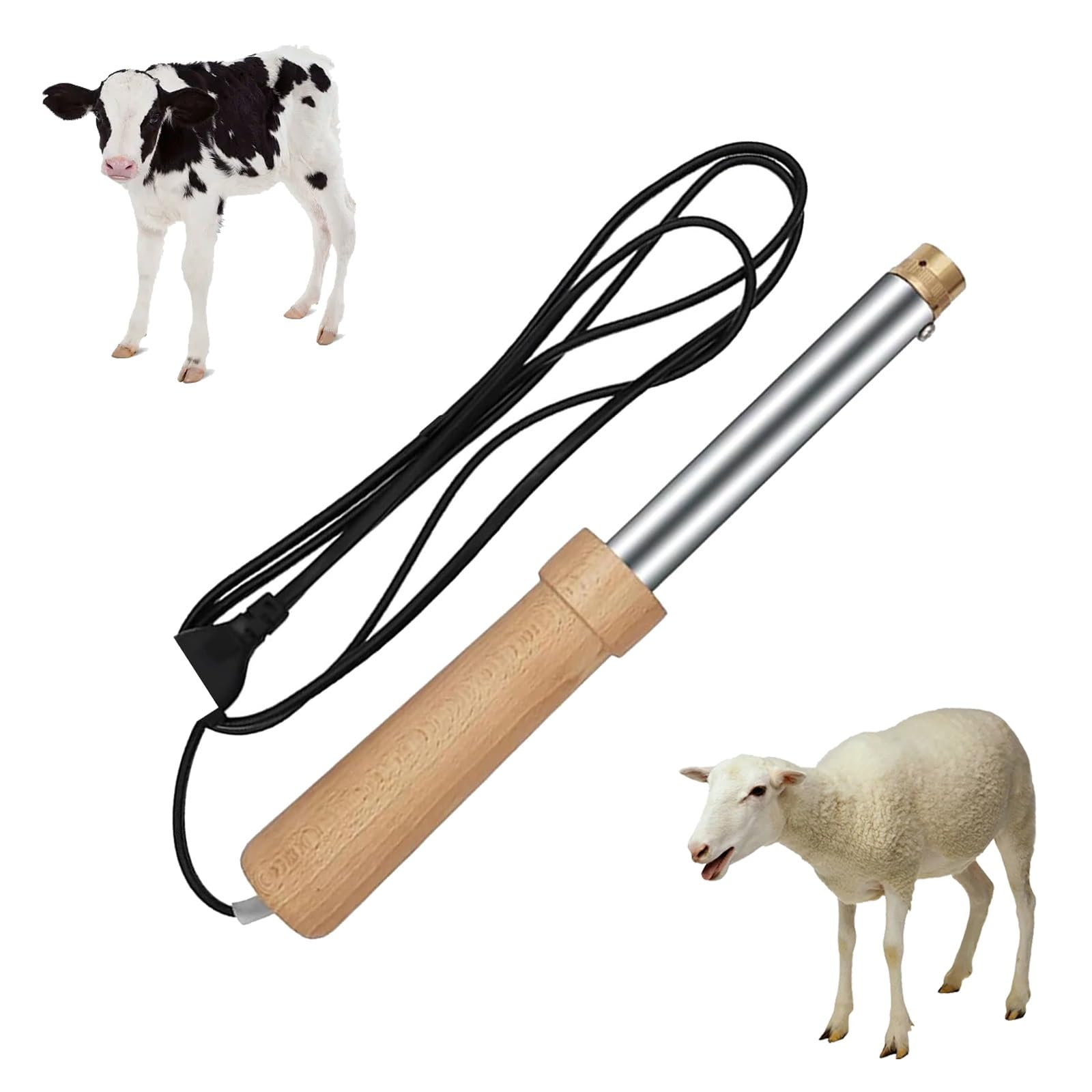 Écorneur électrique pour veaux et moutons avec poignée ergonomique