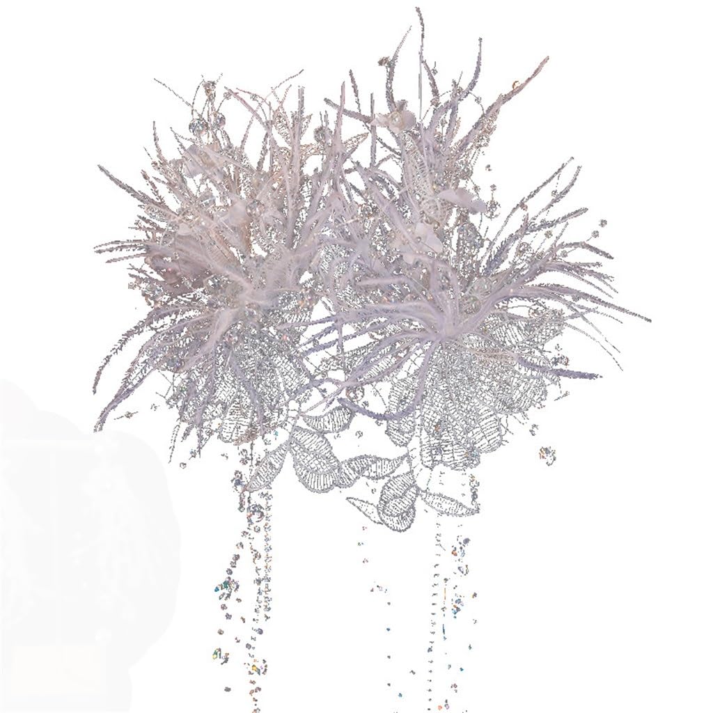 Accesorios for el cabello con detalles de encaje y cristal premium