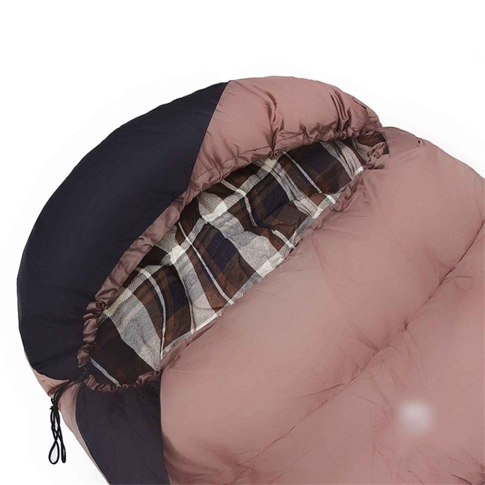 Śpiwór Outdoor Camping Sleeping Bag Envelope with Hood Widened and Thickened Dirty Sleeping Bag Adult Travel Camping