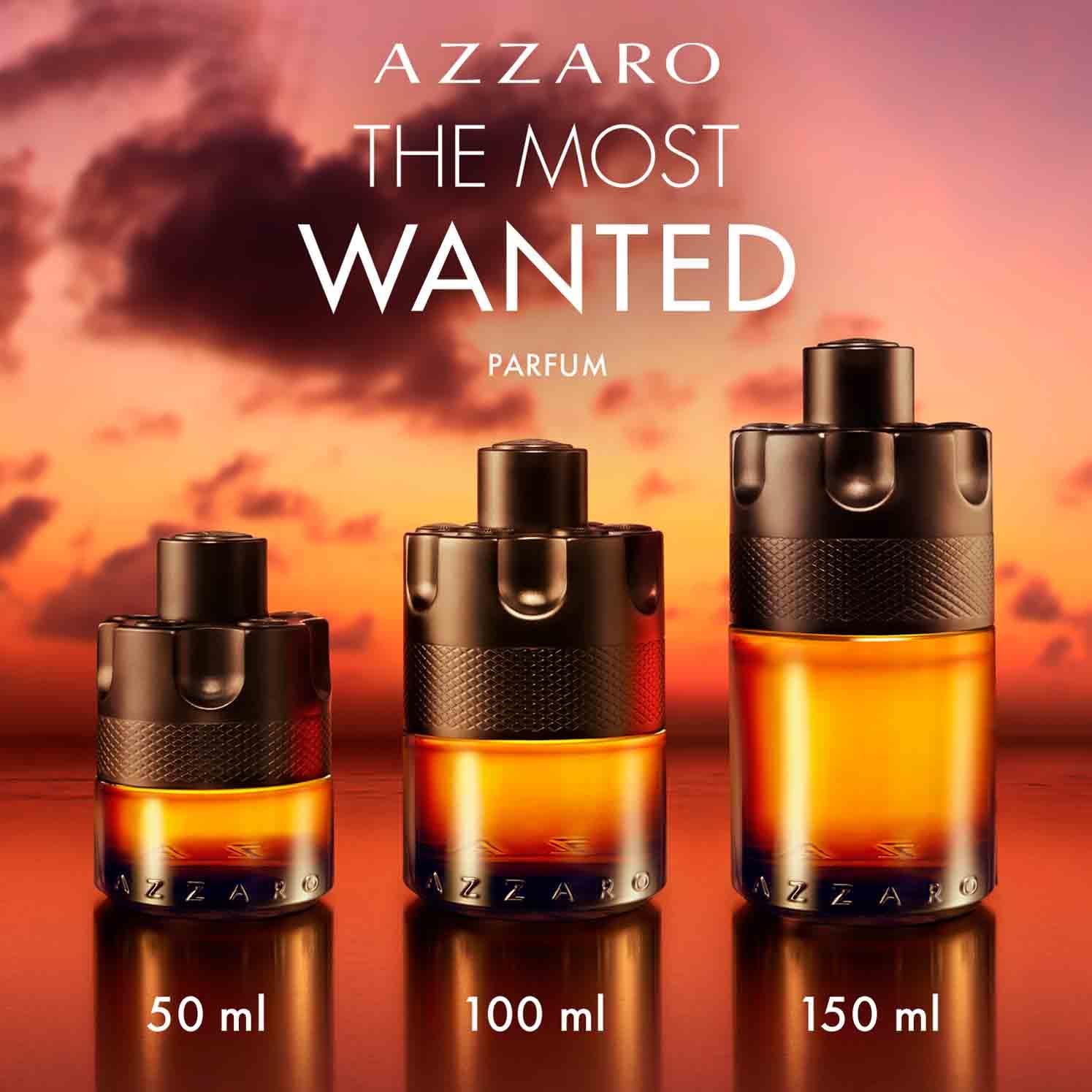 Azzaro The Most Wanted Parfum Profumo Uomo, Fragranza Maschile Speziata, Note Calde e Legnose, A Lunga Durata