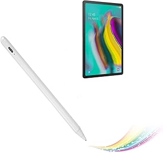 Active Stylus for Samsung Galaxy Tab S9/S9+ Pencil,Electronic Capacitive Type-C Rechargeable Pencil Compatible with Samsung Galaxy Tab S9/S9+ Stylus Pens,Good on Sketching and Note-Taking Pen,White