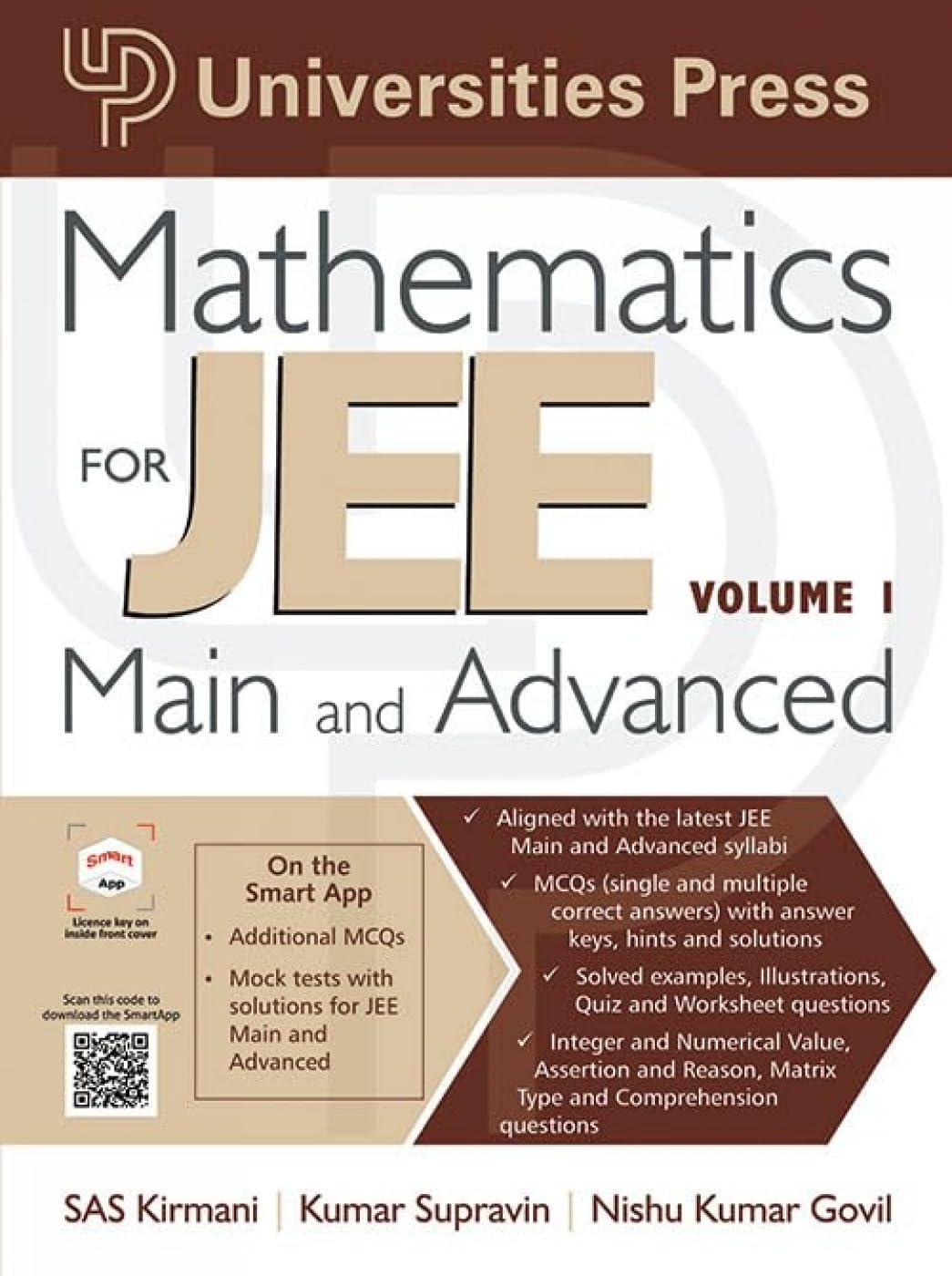 Mathematics for JEE Main and Advanced by Kumar Supravin (Paperback Book)