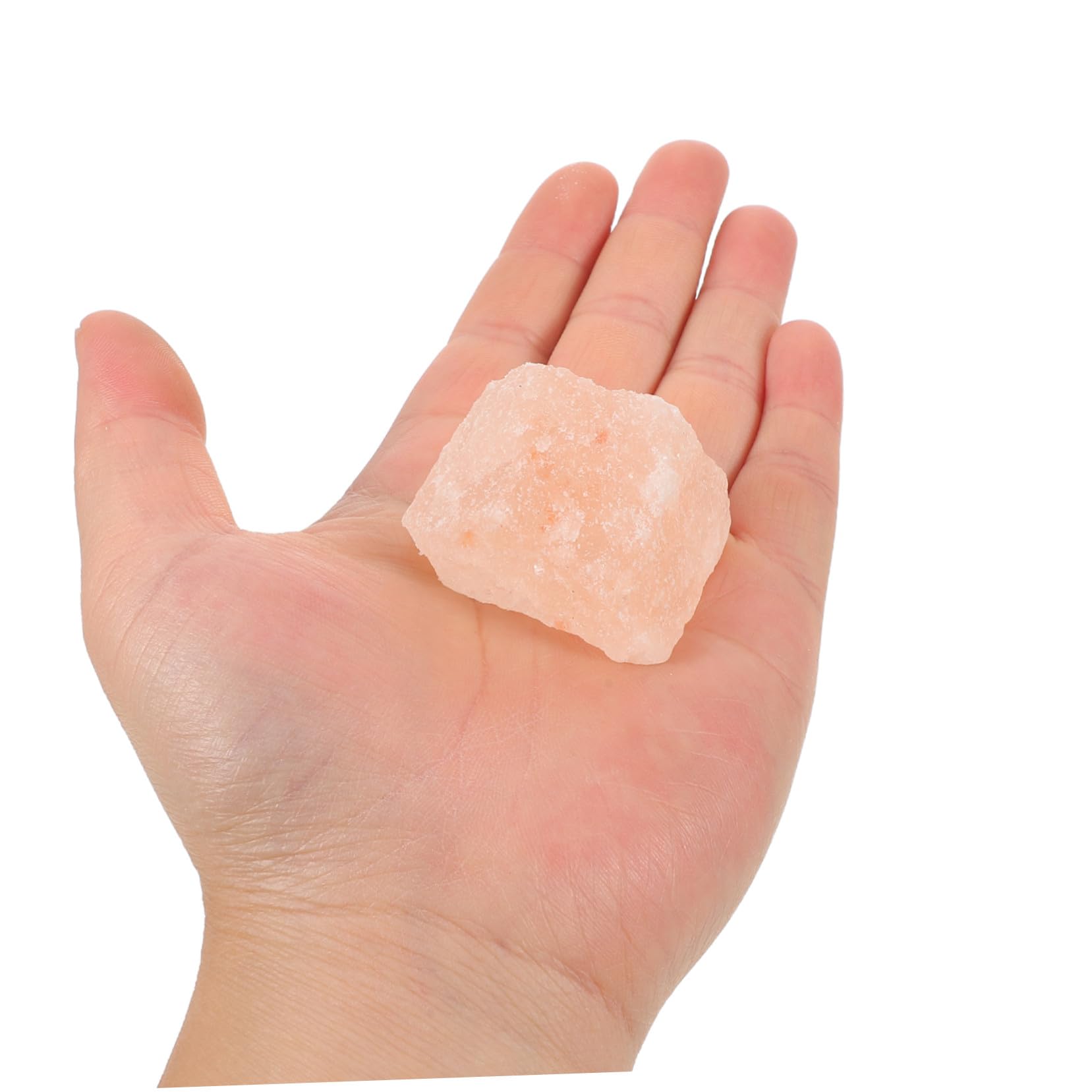 TOPBATHY Sachet Sel Rose de L'himalaya en Vrac Morceaux de Sel Cristallin Naturels pour Décoration Intérieure Lampes