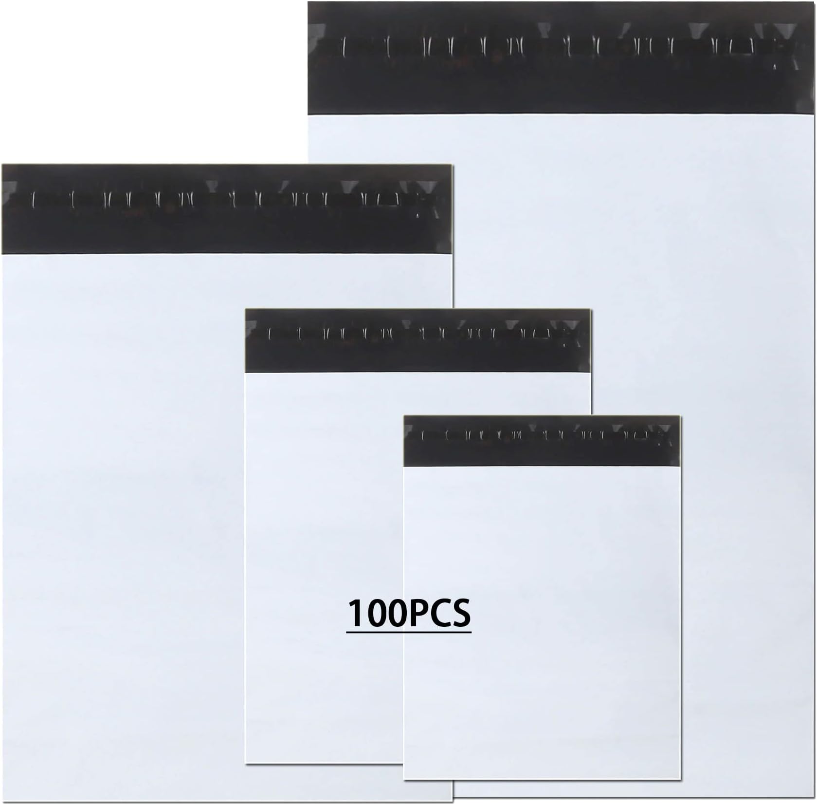 Buste Per Spedizioni Vinted 2000 10 X 12 ECOSWIFT WHITE POLY MAILERS SHIPPING ENVELOPES SEALING BAGS 2.35MIL Voliera Per Esterno - Foto 6