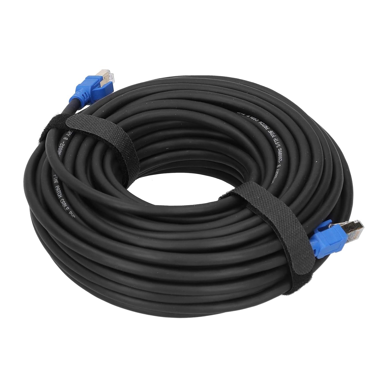 Yunseity 40Gbps 2000Mhz Cat8 Ethernet Cable, Gold Plated RJ45 Connector 24K Shielded Twisted Pair, with Oxygen Free Copper Conductor, for Router Modem Smart (20m)