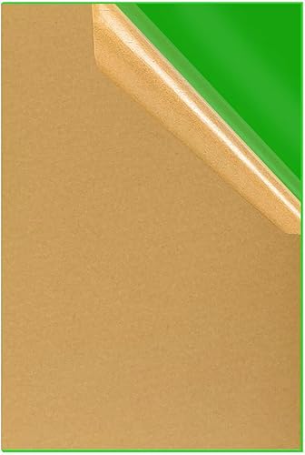 QEEYON Hoja de plexiglás blanca hoja acrílica de 8 x 12 pulgadas 009 pulgadas de grosor tablero de plexiglás acrílico no transparente con película