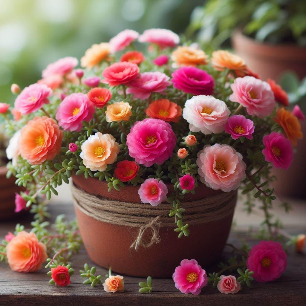 50+ Seeds- Mix Colour Hybrid Portulaca Flower Seeds For Home Garden- Grow Year Round (B0CZJV91G7) Amazon Price History, Amazon Price Tracker