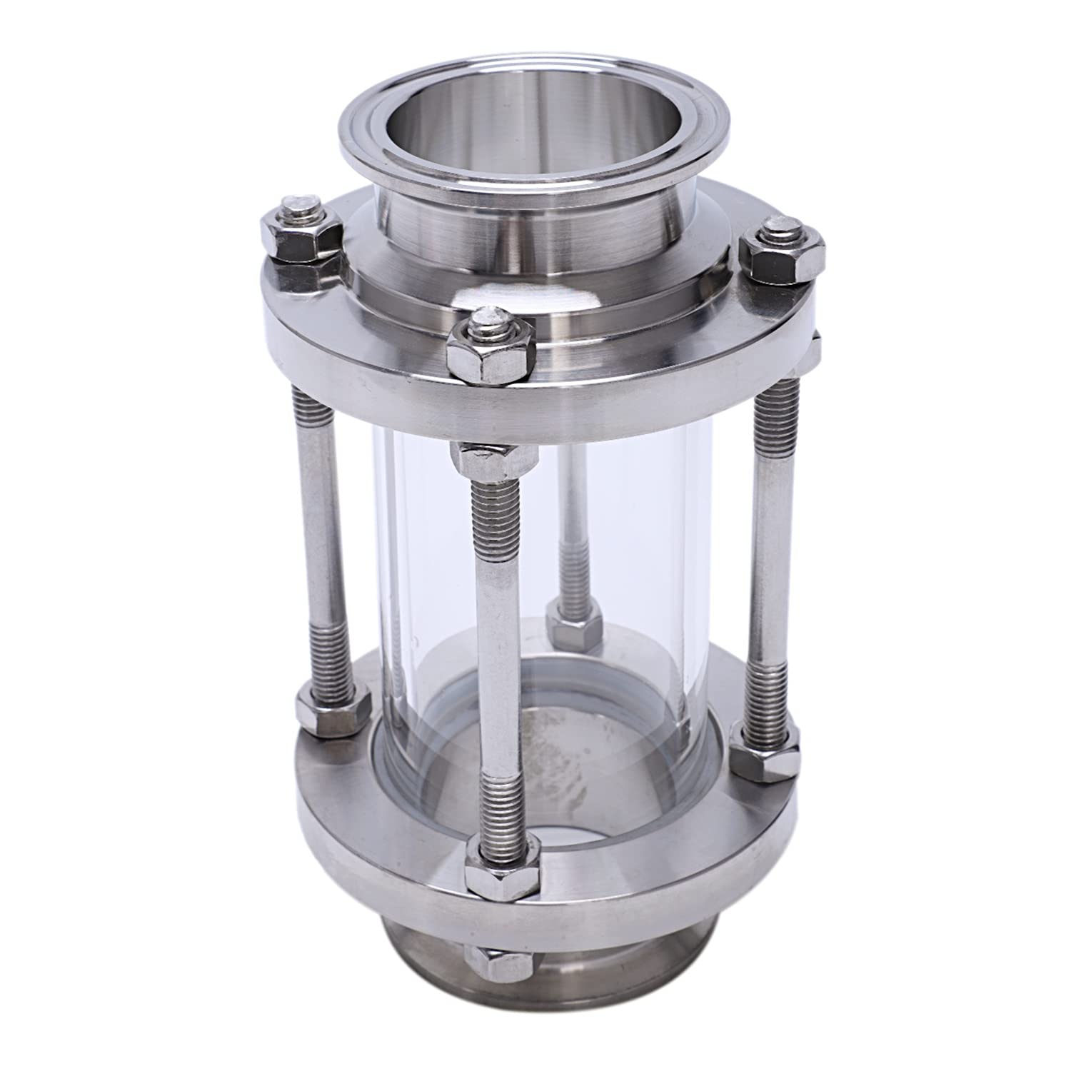 Wziernik z końcówką zaciskową, prosty wziernik sanitarny SUS316 2-calowy typ zacisku (rura OD 51 mm)