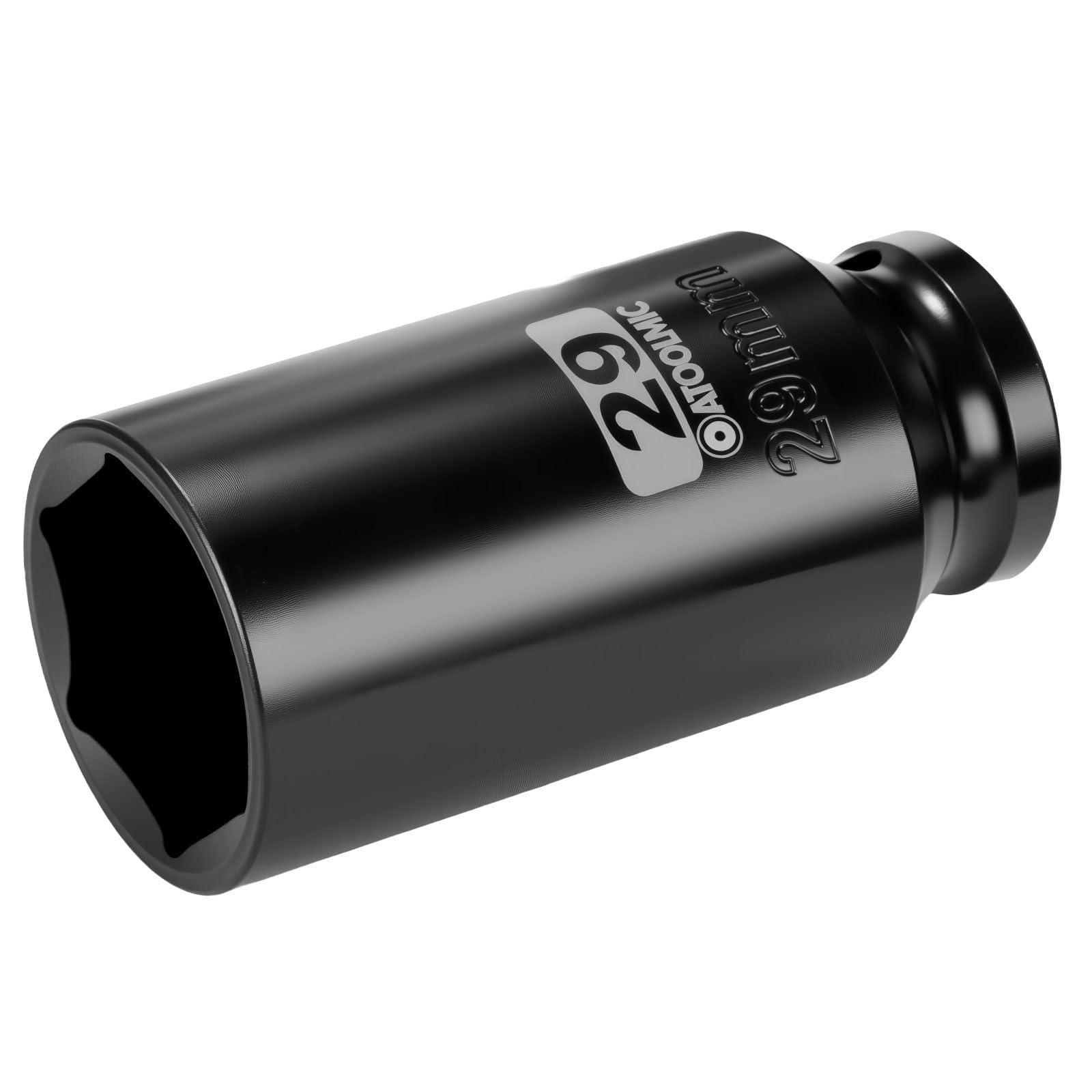 1/2 Inch Drive x 29mm Deep 6PT CR-MO Impact Socket for Removing Axle nut