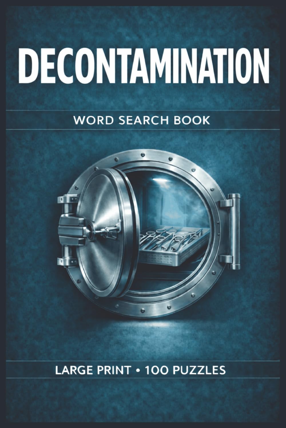 Decontamination Word Search Book: Large Print Puzzle Collection with 100 Puzzles and 2000 Unique Words on Instrument Decontamination, Washer Disinfector Cycles, and Cleaning Verification (SPD Series)