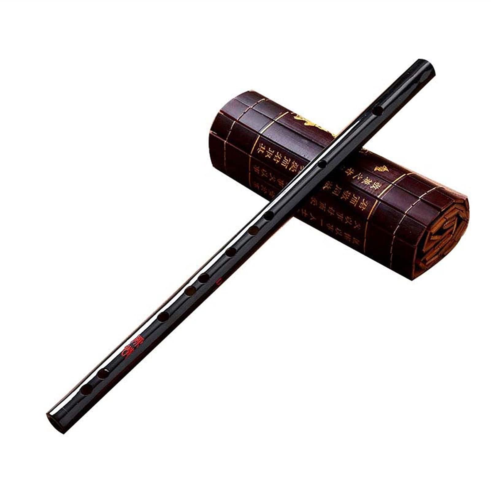 Flûte Chinois Instruments de Musique Traditionnels Bambou Dizi flûte pour débutant C D E F G Accessoire de Cosplay Transversal clé (Color : C Key)
