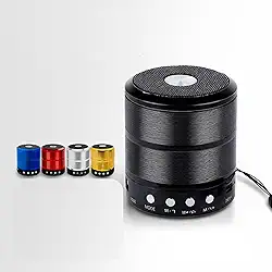 Mini Caixinha de Som Bluetooth Portátil WS-887 USB SD P2 Rádio FM – Mini Speaker Envio Sortido