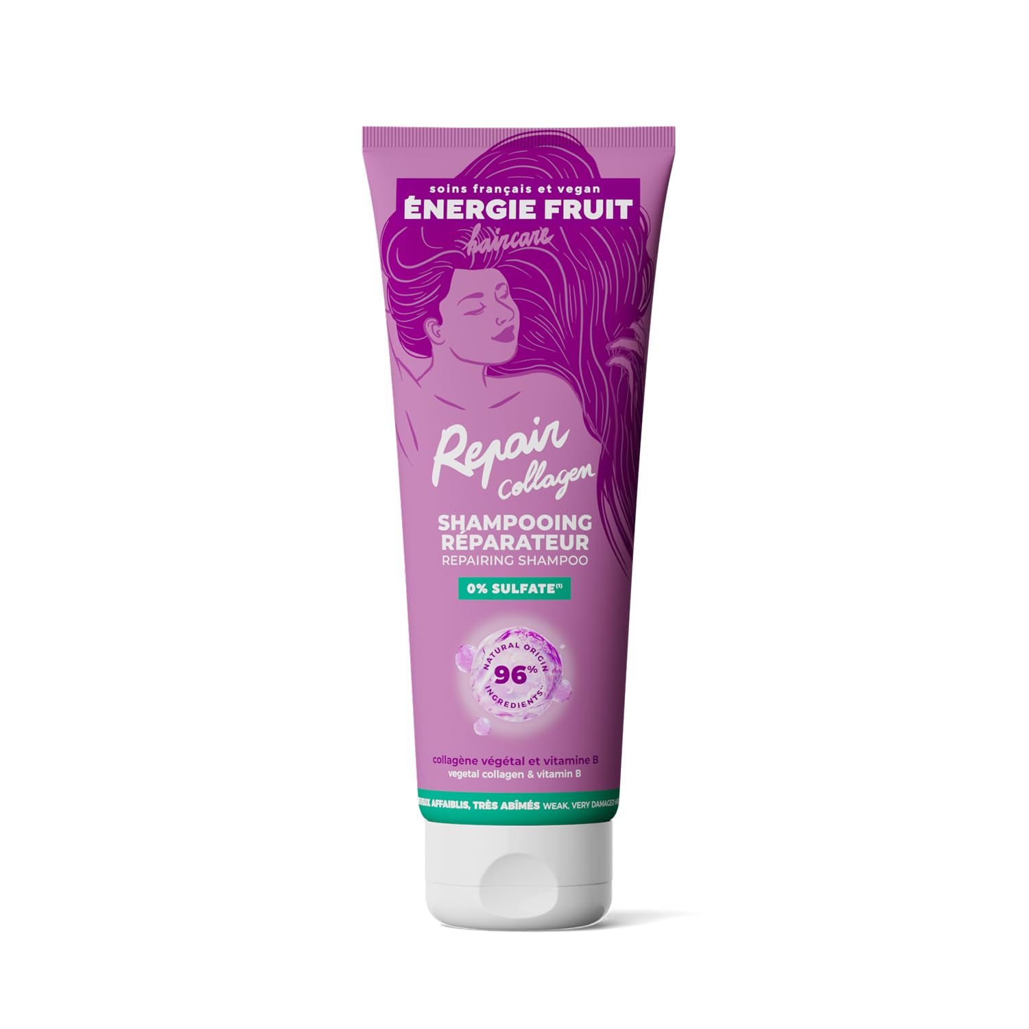 Energie Fruit Collagen Repair Repair Shampoo for Very Damaged Hair 250ml