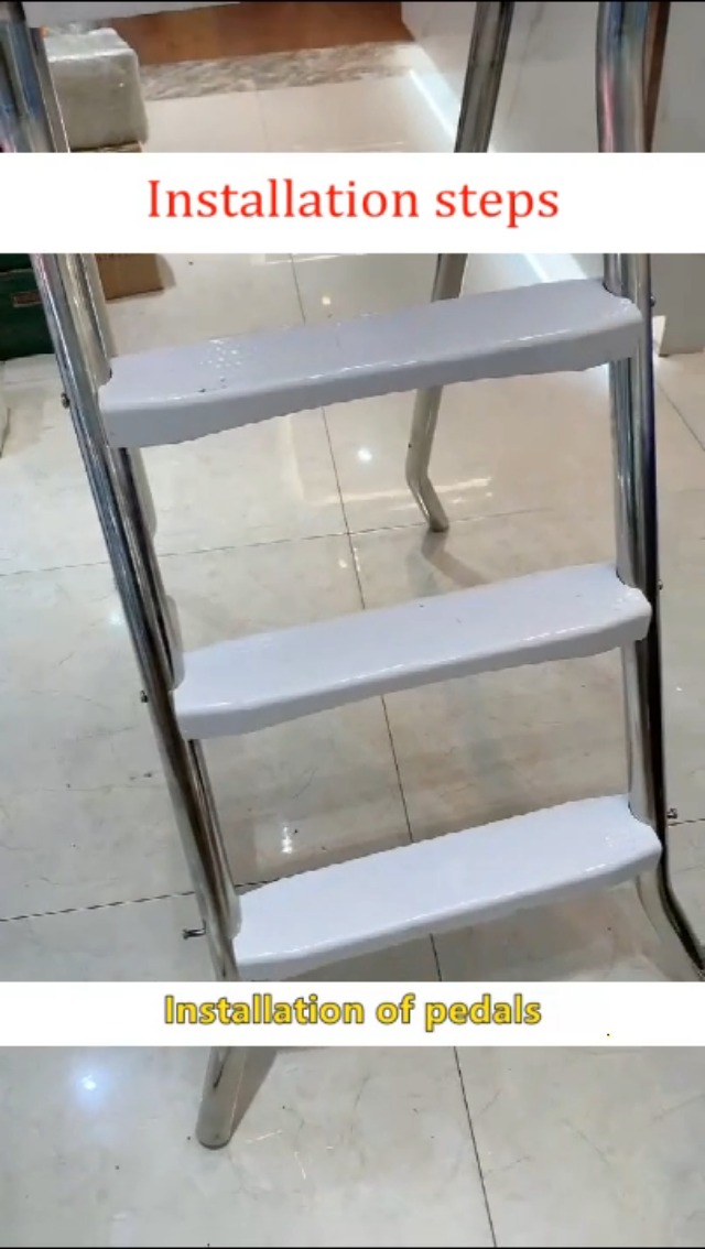 Escalera para piscina de acero inoxidable 2 pasos miniatura 7