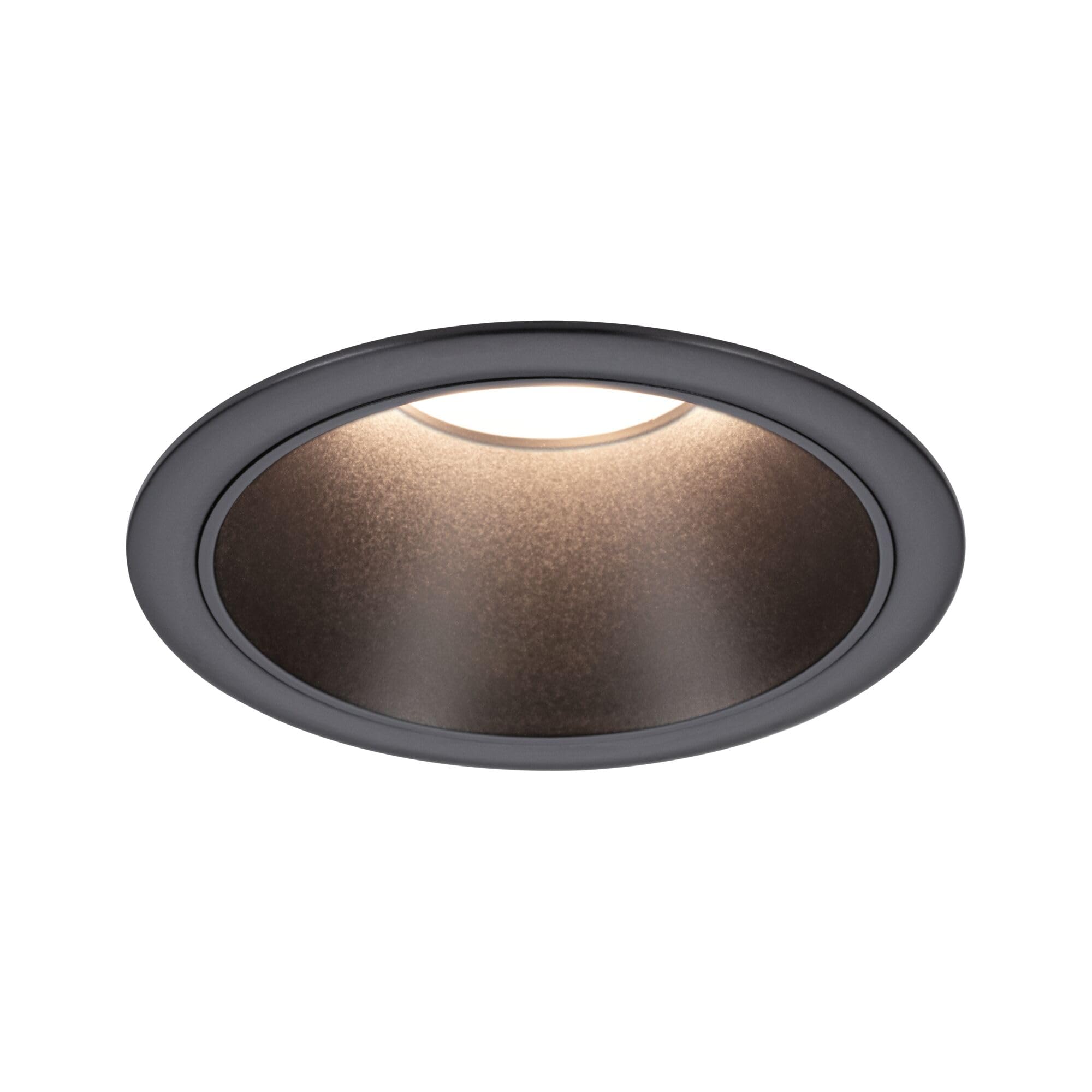 Paulmann 94869 Luminaria empotrable LED 3-Step-Dim Cole set básico juego de 3 uds. IP44 redondo 88 mm Coin 3 x 6 W 3 x 470 lm 230 V 2700 K negro
