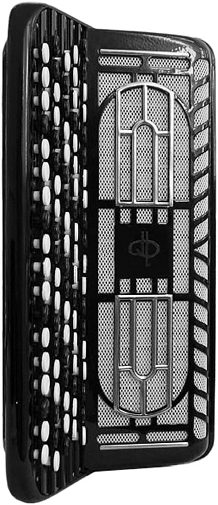 New Tula 209 Tulskiy Bayan Chromatic Button Accordion B System made in Russia High Class Musical Instrument BN 49 3 Perfect Sound! incl. Leather Straps, Case.