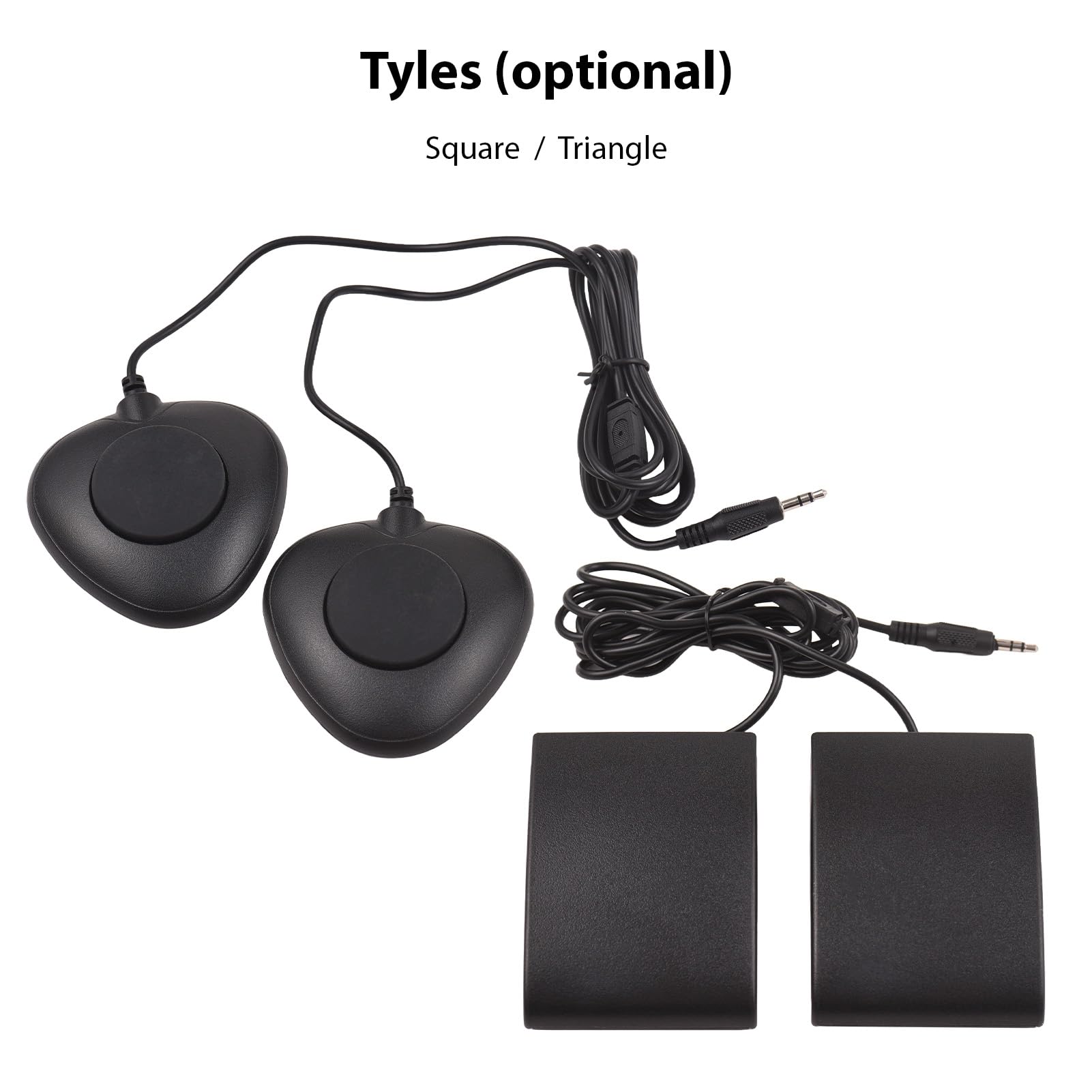 ROYHH 3.5mm Interface Compact Sustain Pedal Dual Pedal Bottom Anti-Slip Silent for Musical Instruments Portable Folding Piano Electronic Keyboard Electronic Foldable Drum Universal Pedal