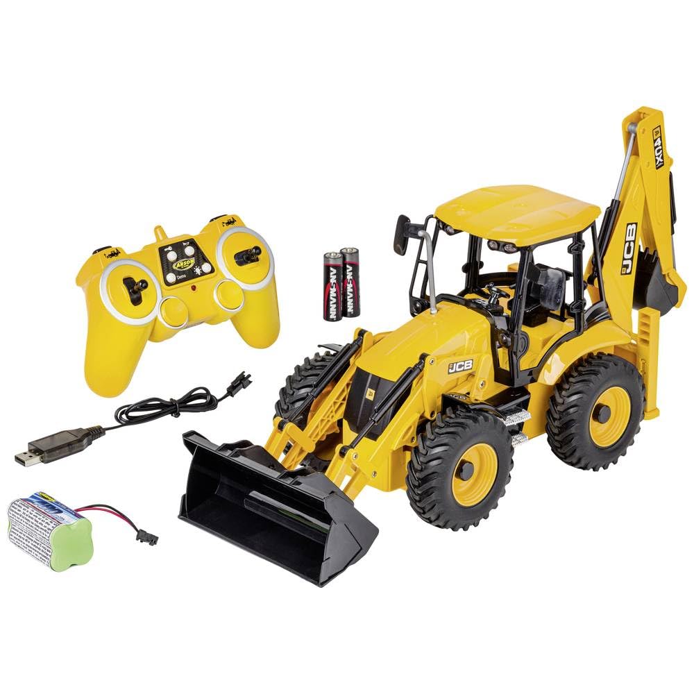 Carson- Cars 500907301 1:20 Tower Crane 2.4G 100% RTR, Grue, véhicule de Construction avec Fonctions, Piles et télécommande incluses, Jaune, Moyen Carson- Cars 500907301 1:20 Tower Crane 2.4G 100% RTR, Grue, véhicule de Construction avec Fonctions, Piles et télécommande incluses, Jaune, Moyen