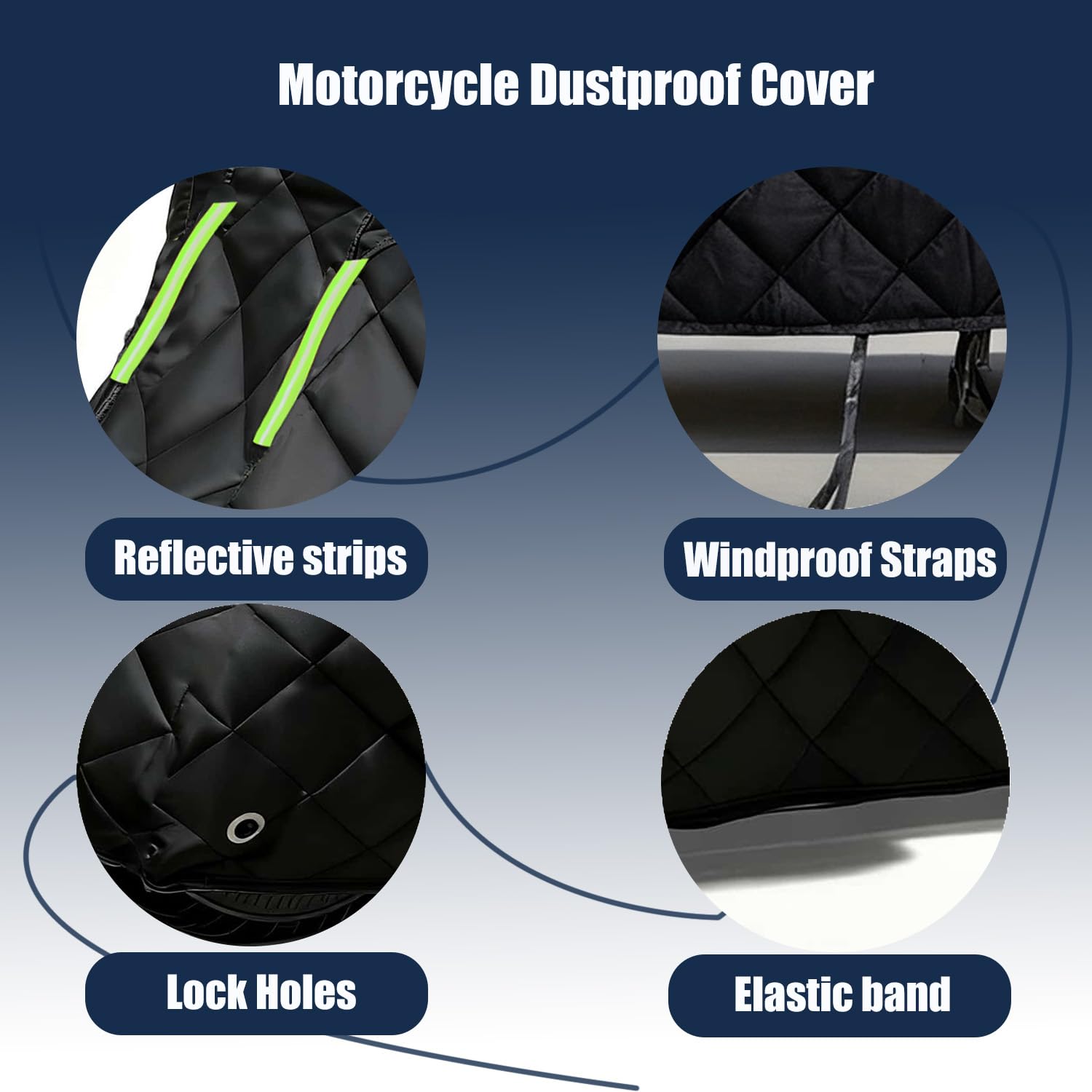 Telo Coprimoto Impermeabile per BMW R 1250 RT Copri Moto da Esterno Antigrandine丨resistente a pioggia neve vento raggi UV umidità e graffi LOSCF2