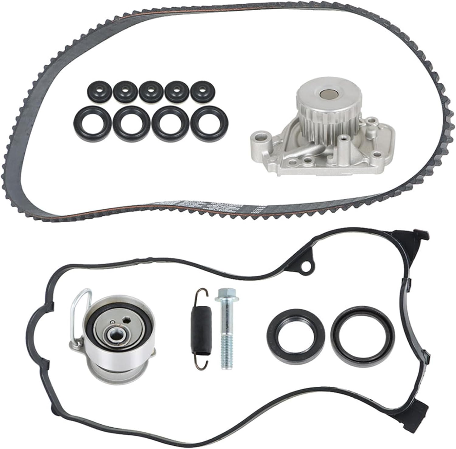labwork Timing Belt Kit Water Pump TS26312 Replacement for Honda Civic DX EX HX