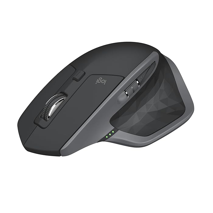 Logitech MX Master 2S Graphite Bluetooth Edition with Flow cross computer control