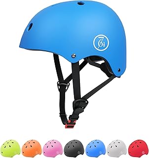 67i Skateboard Helmet Adult Bike Helmet Adjustable and Protection for Skating Helmet Adults Multi-Sports Cycling Skateboar...