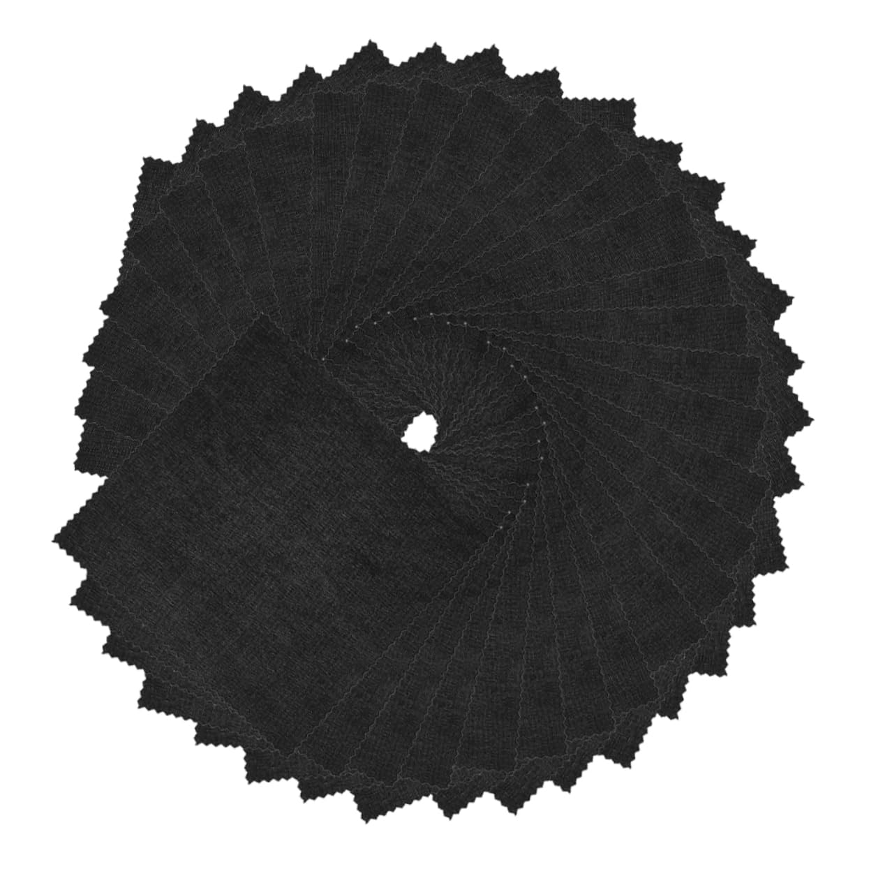 4 Set Salviette Per Occhiali Individualmente Detergente Per Lenti Per Occhiali Schermo Salviette Per Lenti Panno Per La Pulizia in Microfibra Fibra Superfine Black 50 Pezzi*4