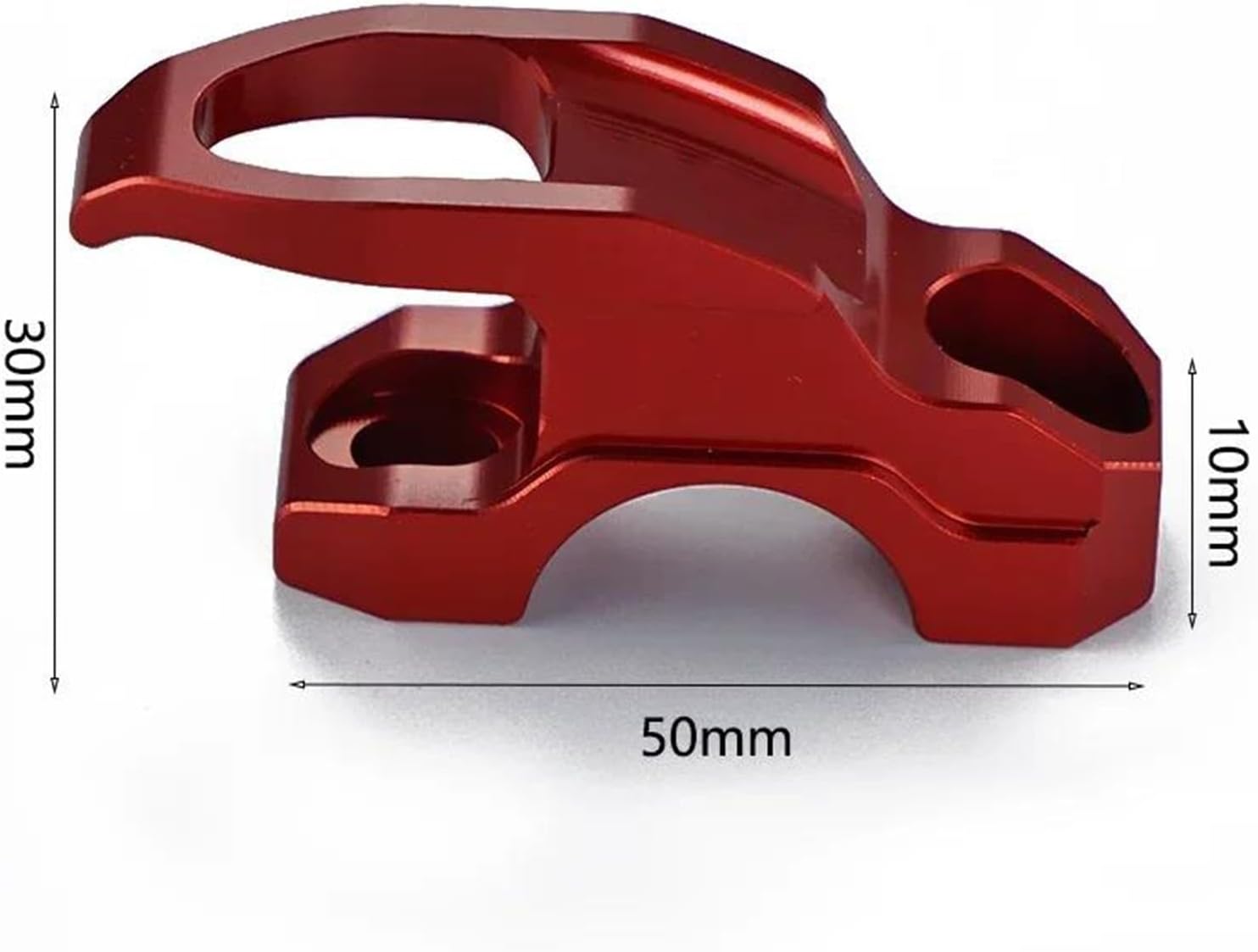 オートバイ CNC ブレーキマスターシリンダー ブラケット バッグ ラゲッジ クランプ ホルダー ヘルメット フック に適合するYZ