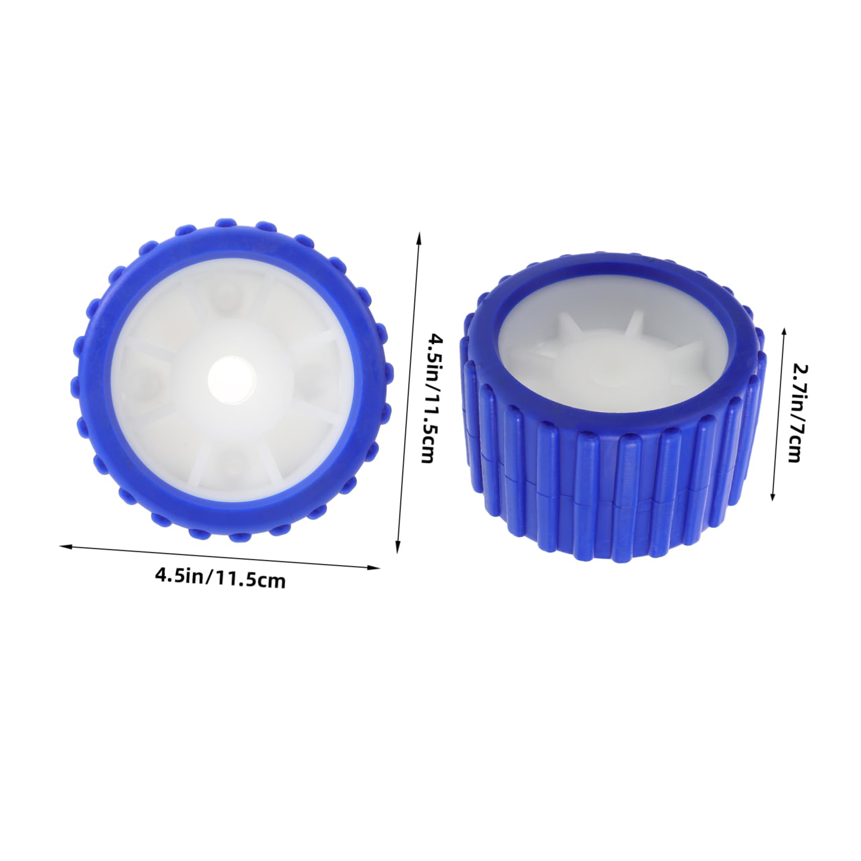 MAGICLULU Alaggio per Barche Ruota Accessorio per Yacht Resistente e Facile Installare per Difficili