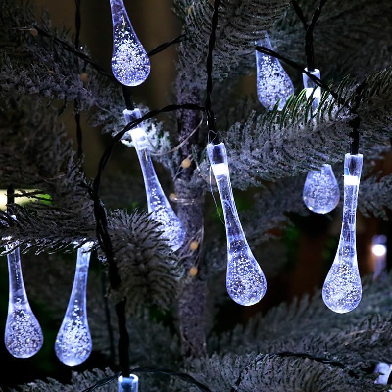 Guirnalda De Luces Solares Para Jardín De Fairy Lights Con 8 | Meses